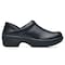 Shoes For Crews Women's Lila Whitney Clog, Leather Upper, Black Smooth, Size 8 Medium 42430 - alternate 1